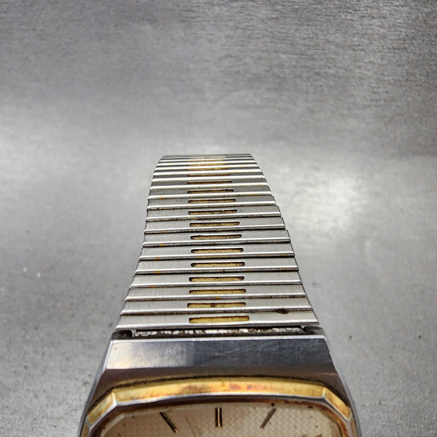 Seiko Watch Men 32mm Champagne Dial Two Tone Daydate 59335040 PARTS5