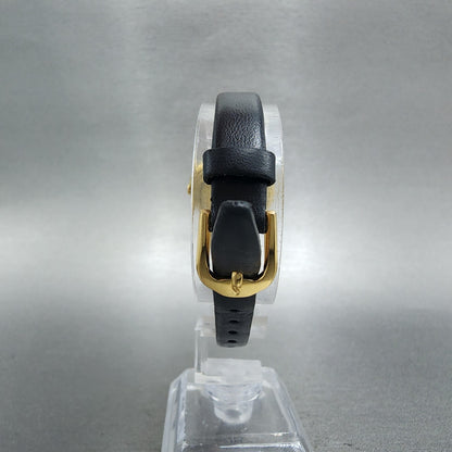 Movado Vivo Watch Women 28mm Black Dial Gold Tone Round 88 A1 1701 New Battery