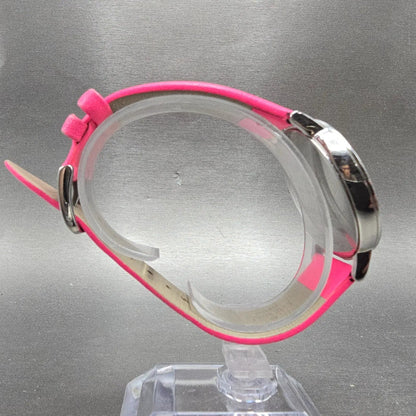 Kate Spade Metro watch Women 38mm Pink MOP Dial Silver Tone Round 0549 New Batt8