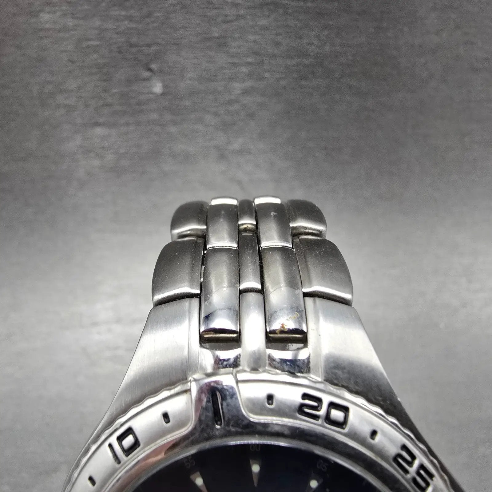 Fossil Blue Dive Watch Men 41mm Blue Dial Silver Tone Date PR-5196 New Battery4