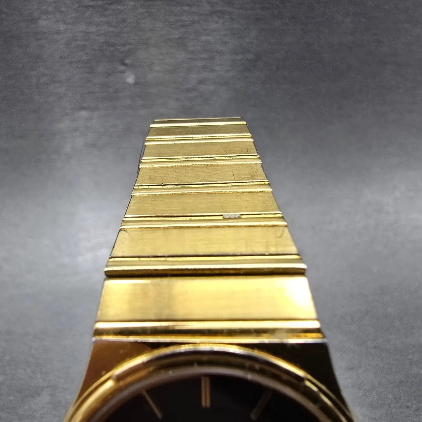 Citizen CQ Watch Unisex 30mm Black Dial Gold Tone Round 6031-G04118 New Battery4