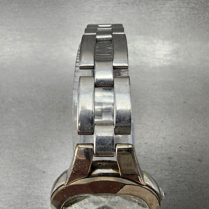 Seiko Lukia Watch Women 31mm Black Dial Silver Tone Daydate Round New Battery