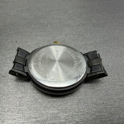 Ferrari Cartier Watch Women 26mm Red Dial Black Tone Date Round New battery10