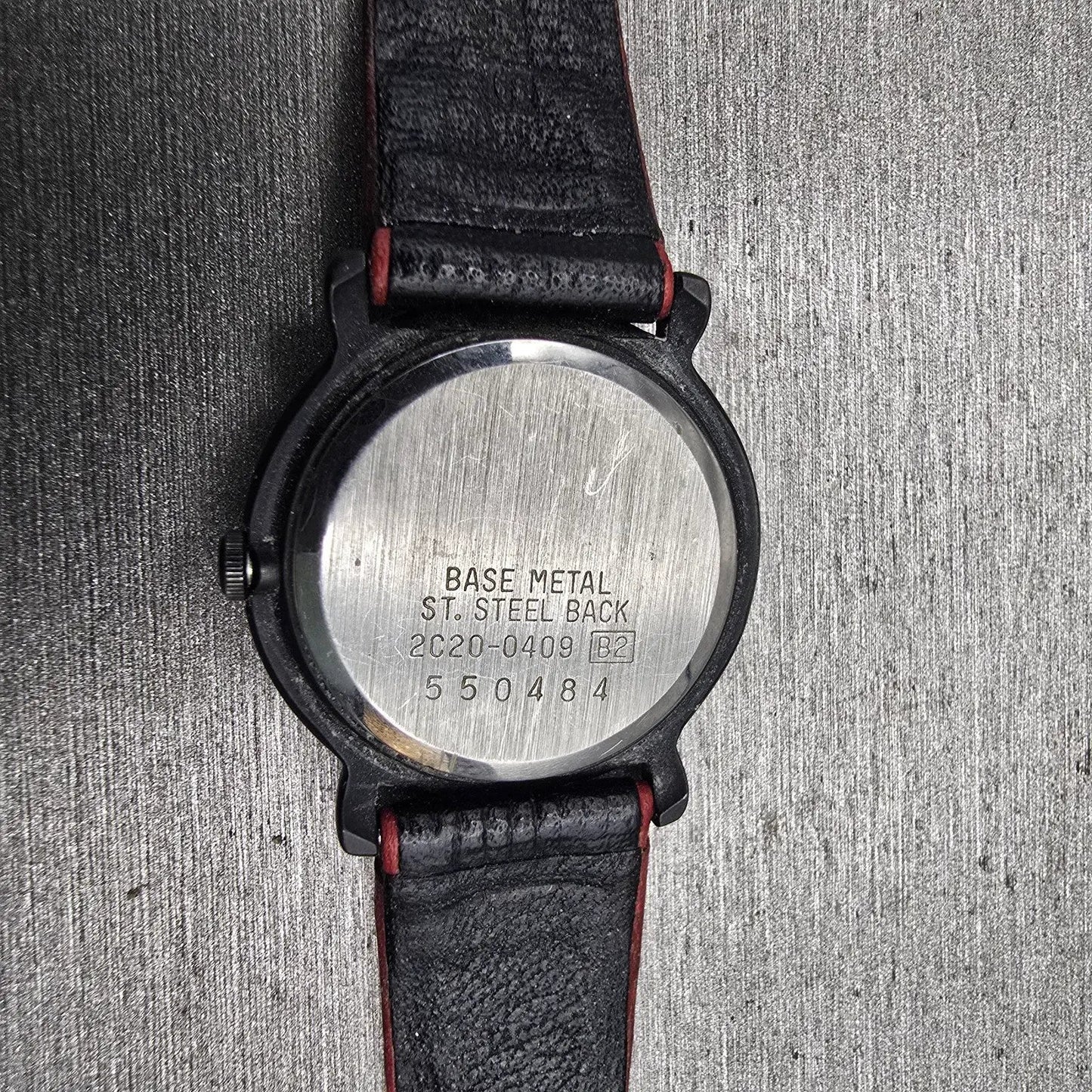 Seiko Watch Women 24mm Black Dial Black Tone Round 2C20-0409 New Battery Vintage10