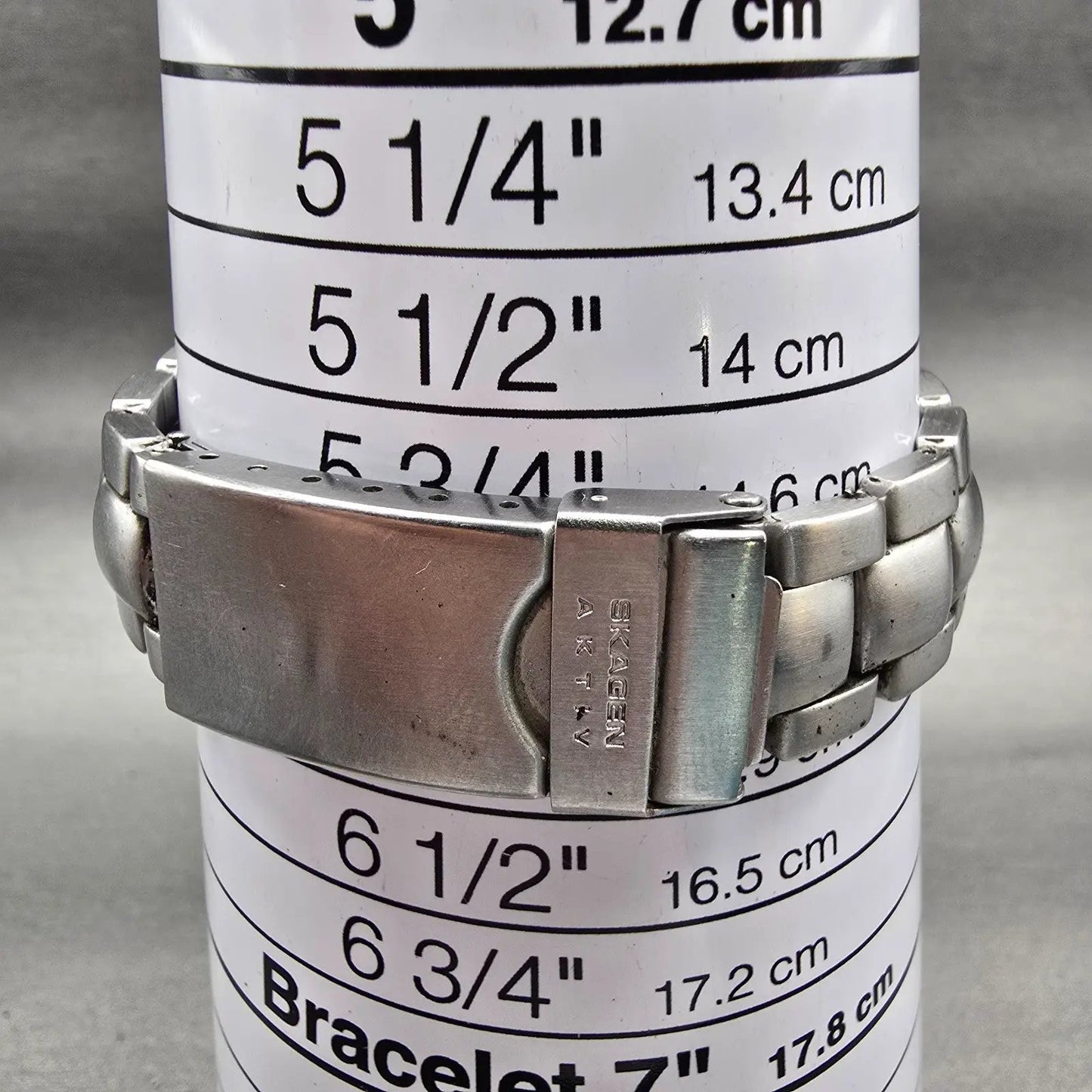 Skagen Watch Women 27mm Silver Dial Silver Tone Round A2SSX New Battery9
