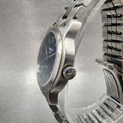 Tissot PR50 Watch Women 28mm Blue Dial Stainless Steel Date Round New Battery2