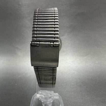 Seiko Type II Watch Men 37mm Silver Dial Silver Tone Daydate 7546-701E New Batt7