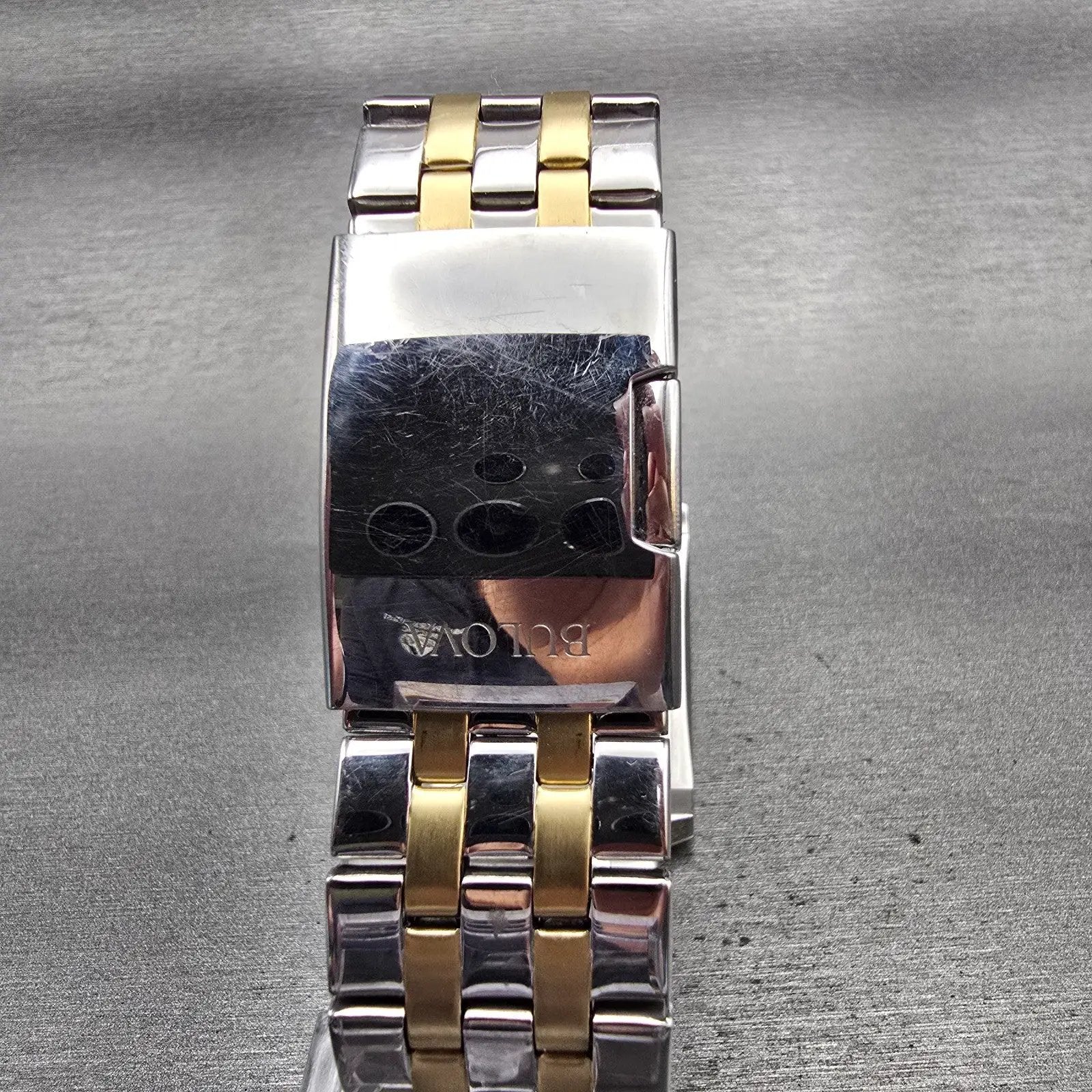 Bulova Tank Watch Men 35mm Silver Dial Steel Rectangle Masonic 98A137 New Batt8