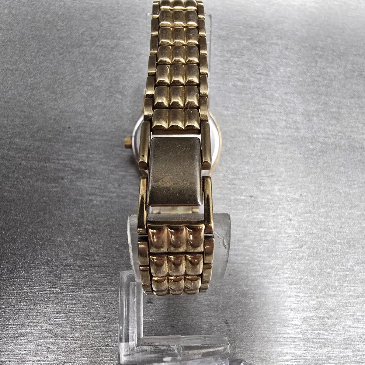 Citizen Watch Women 24mm Champagne Dial Gold Tone Date 6010-K06878 New Battery7