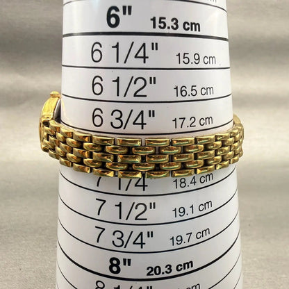Seiko Watch Women 19mm Black Dial Gold Tone Round 1N00-0C49 New Battery Vintage9