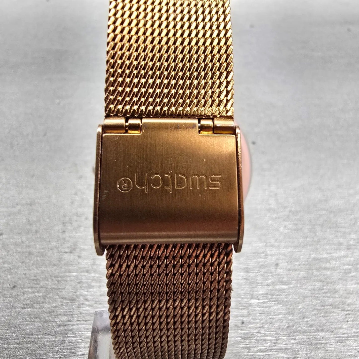 Swatch Skin Skinchic Watch Women 37mm Rose Gold Dial Pink SVUP100M New Battery7