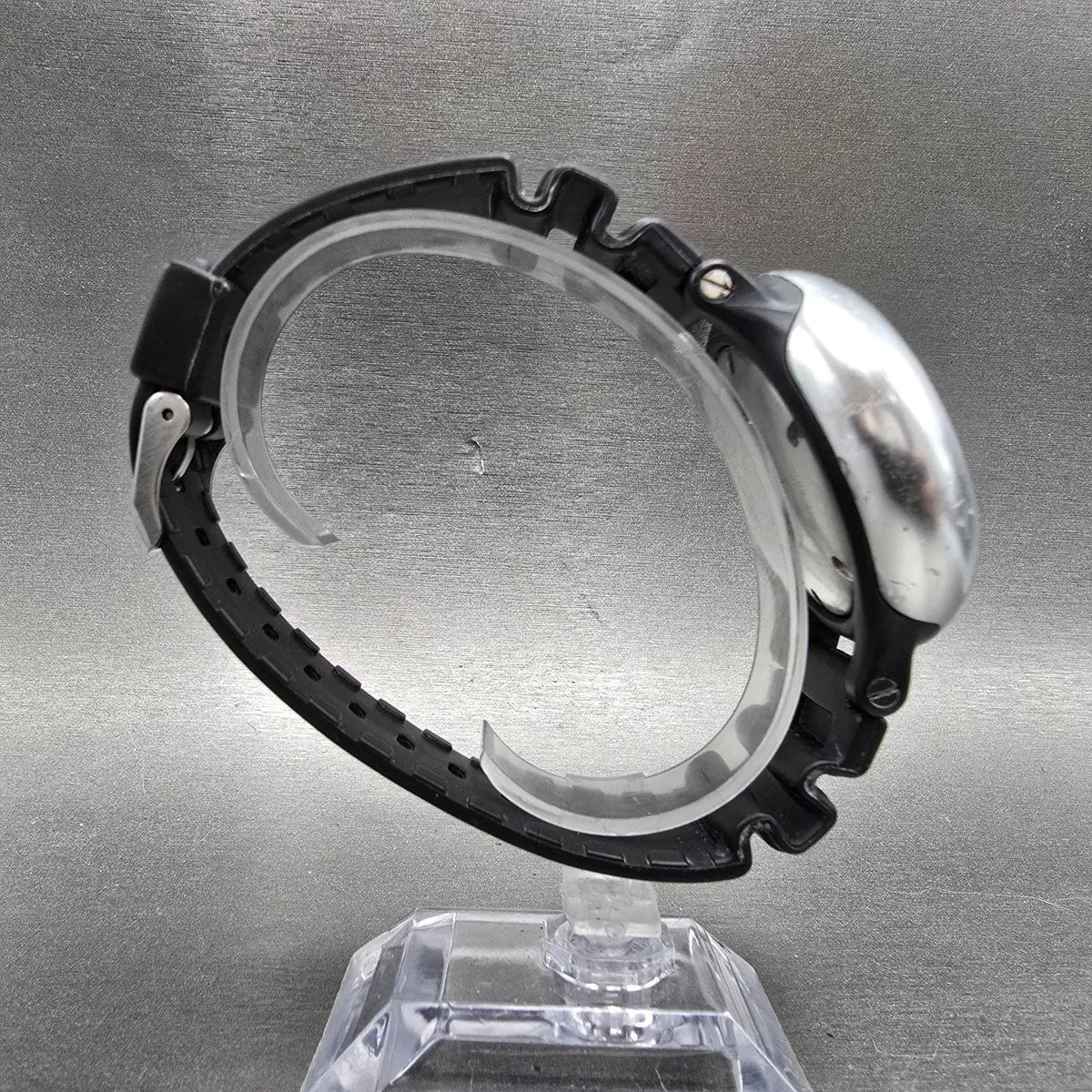 Nike Oregon Watch Men 45mm Black Dial Aluminum Date Round WA0021 New Battery9