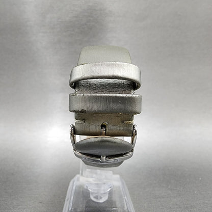 Philip Stein Teslar Watch Women 27mm White Dial Silver Tone Oval New Battery7