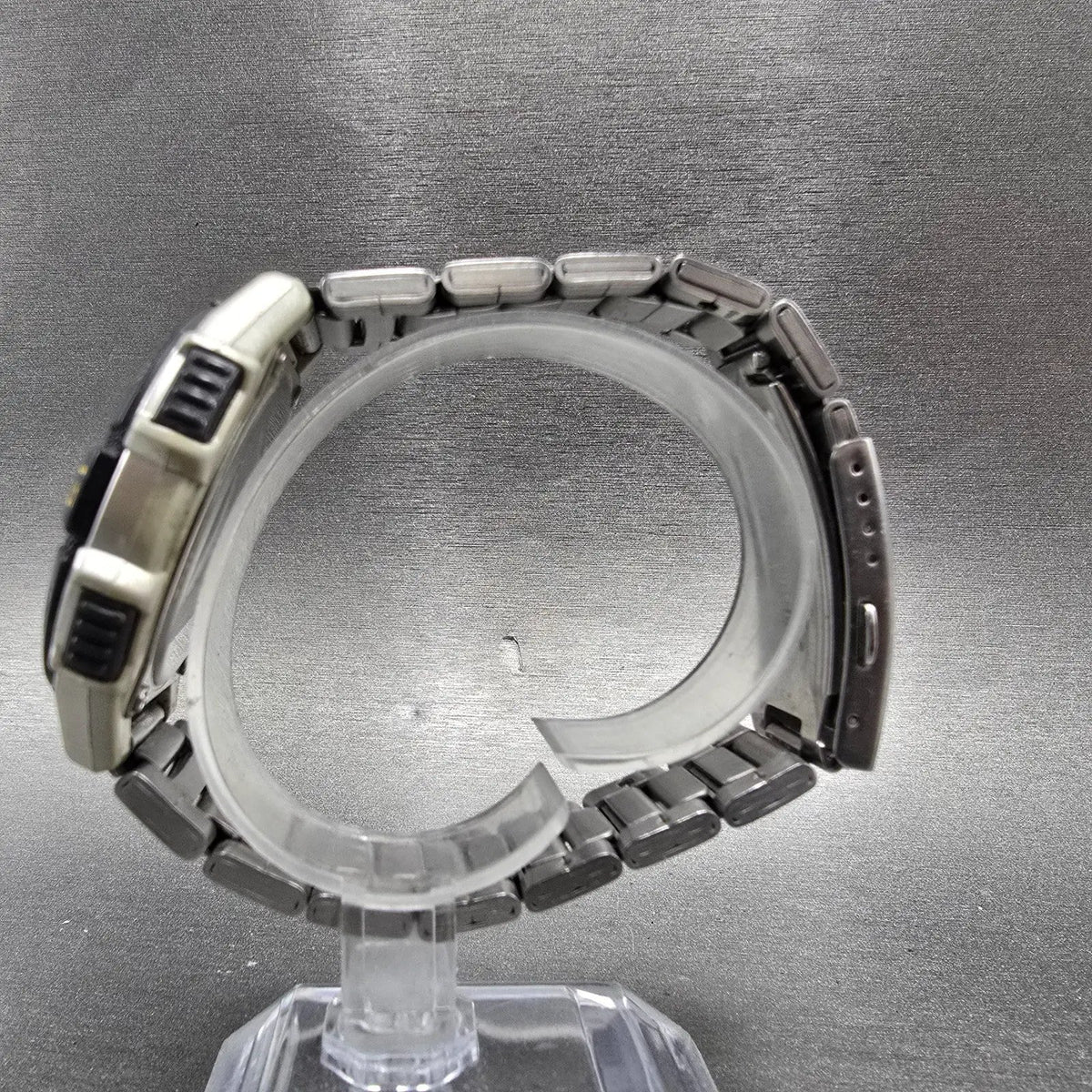 Casio AQ-S800W Watch Men 42mm Black Dial Silver Chronograph Alarm Solar Works6