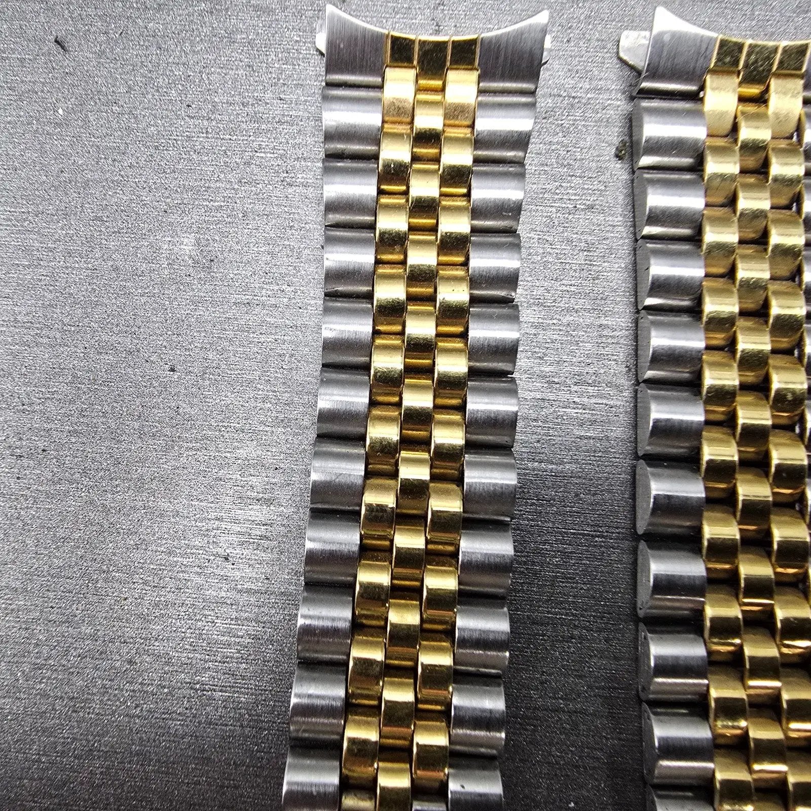 Seiko Pulsar President Bracelet 18mm Stainless Steel Two Tone 500MCE VTG1