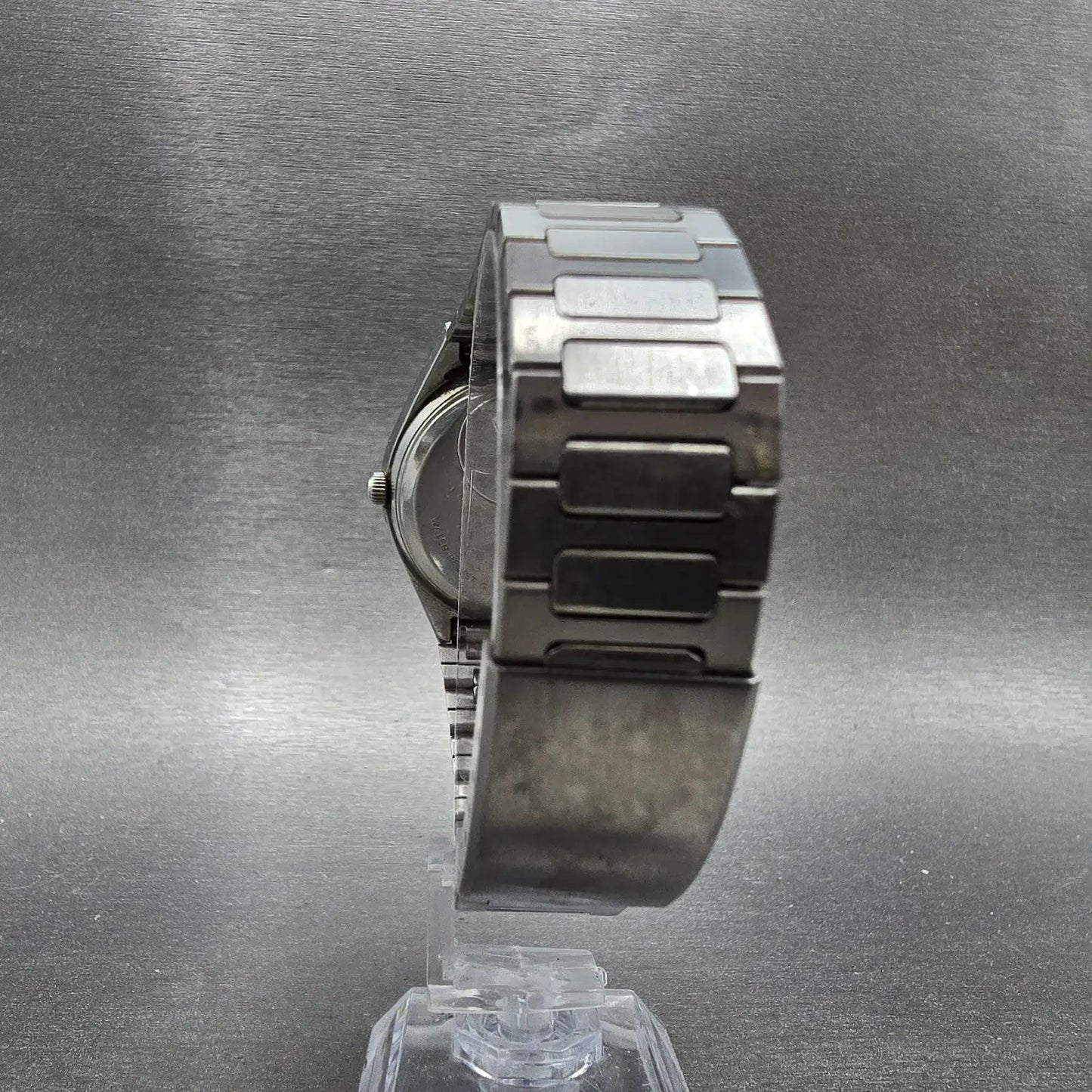 Seiko Watch Men 36mm White Dial Silver Tone Date Round 0842-8070  PARTS8