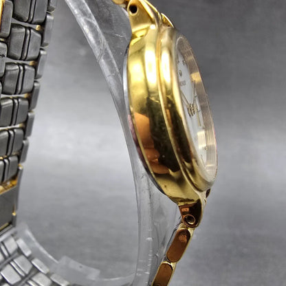 Movado Palio Watch Women 24mm White Dial Gold Tone Date 81.94.821H New Battery5