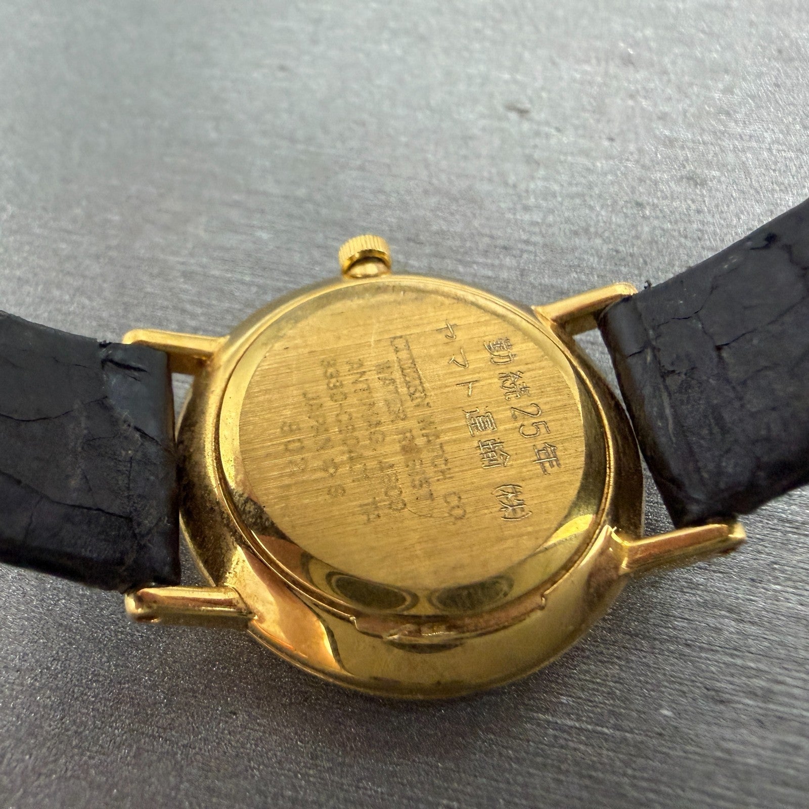 Citizen Exceed Watch Women 23mm Gold Dial Gold Tone 3330-C80401 New Battery9