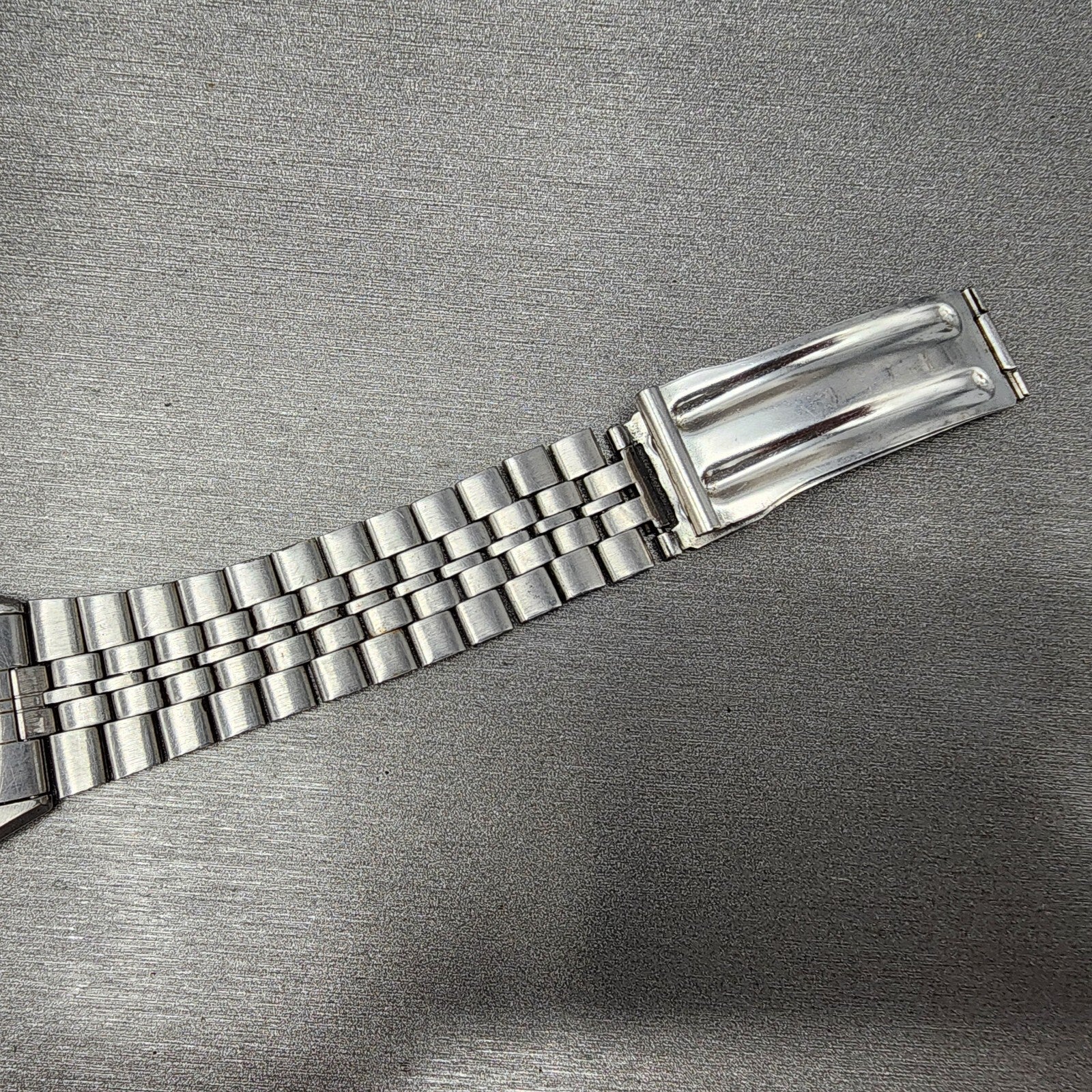 Seiko SQ Watch Men 34mm Blue Dial Steel Daydate Round 81236060 PARTS8