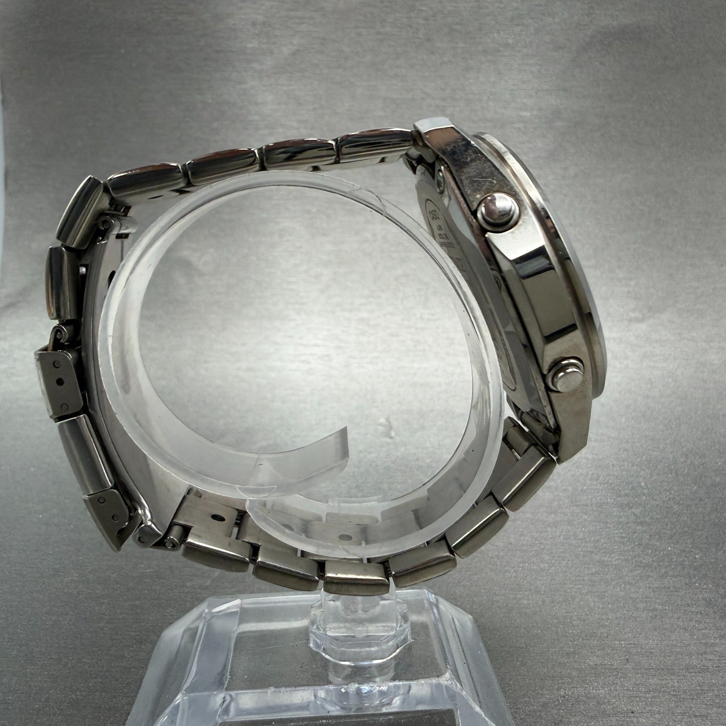 Casio Lineage World Time Solar Watch Men 42mm Black Dial Titanium LIW-M610TS Run8