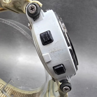 Casio G-Shock Rayman DW-9300 Watch Men 43mm Gray Titanium Solar Chrono PARTS4