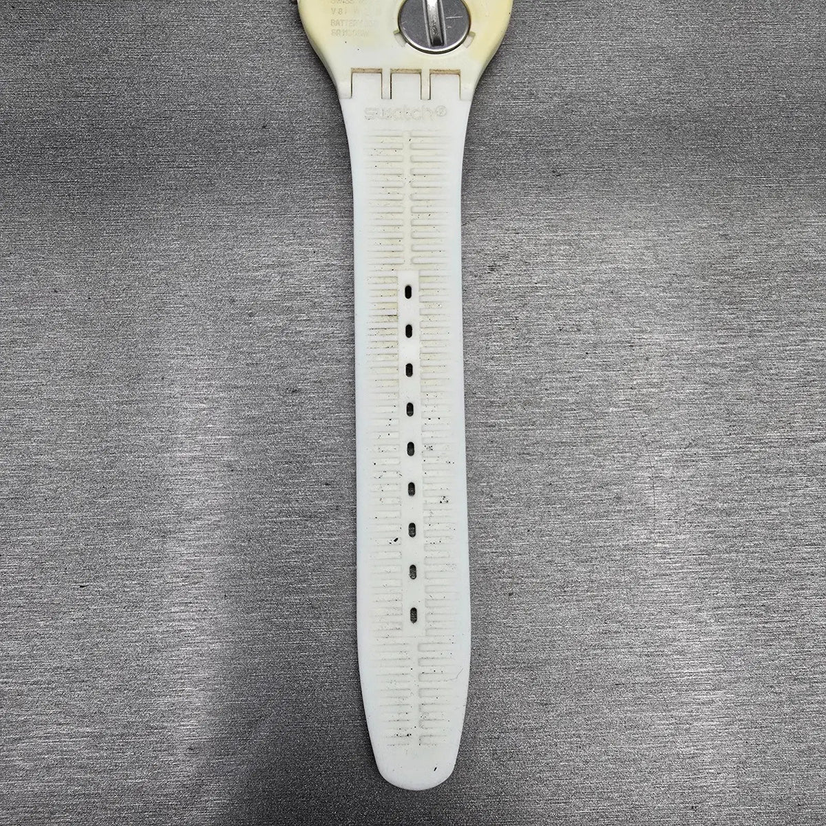 Swatch Perfect Ride Watch Men 41mm White Dial White Case SUOW701J New Battery10