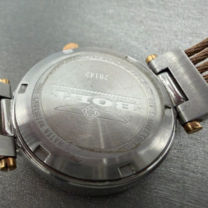 Invicta Bolt Watch Women 30mm MOP Dial Two Tone Round 29142 New Battery9