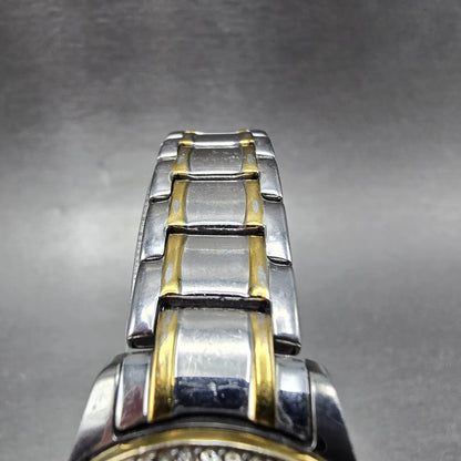 Citizen Eco-Drive Watch Women 30mm Silver Dial Two Tone Date FE1174-50A PARTS5