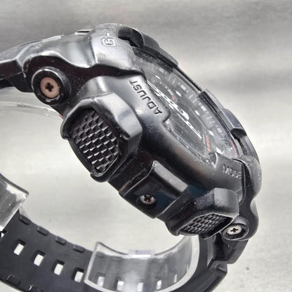 Casio G-Shock GA-100MC Watch Men 51mm Black Dial Black Tone Alarm Chrono New Bat3