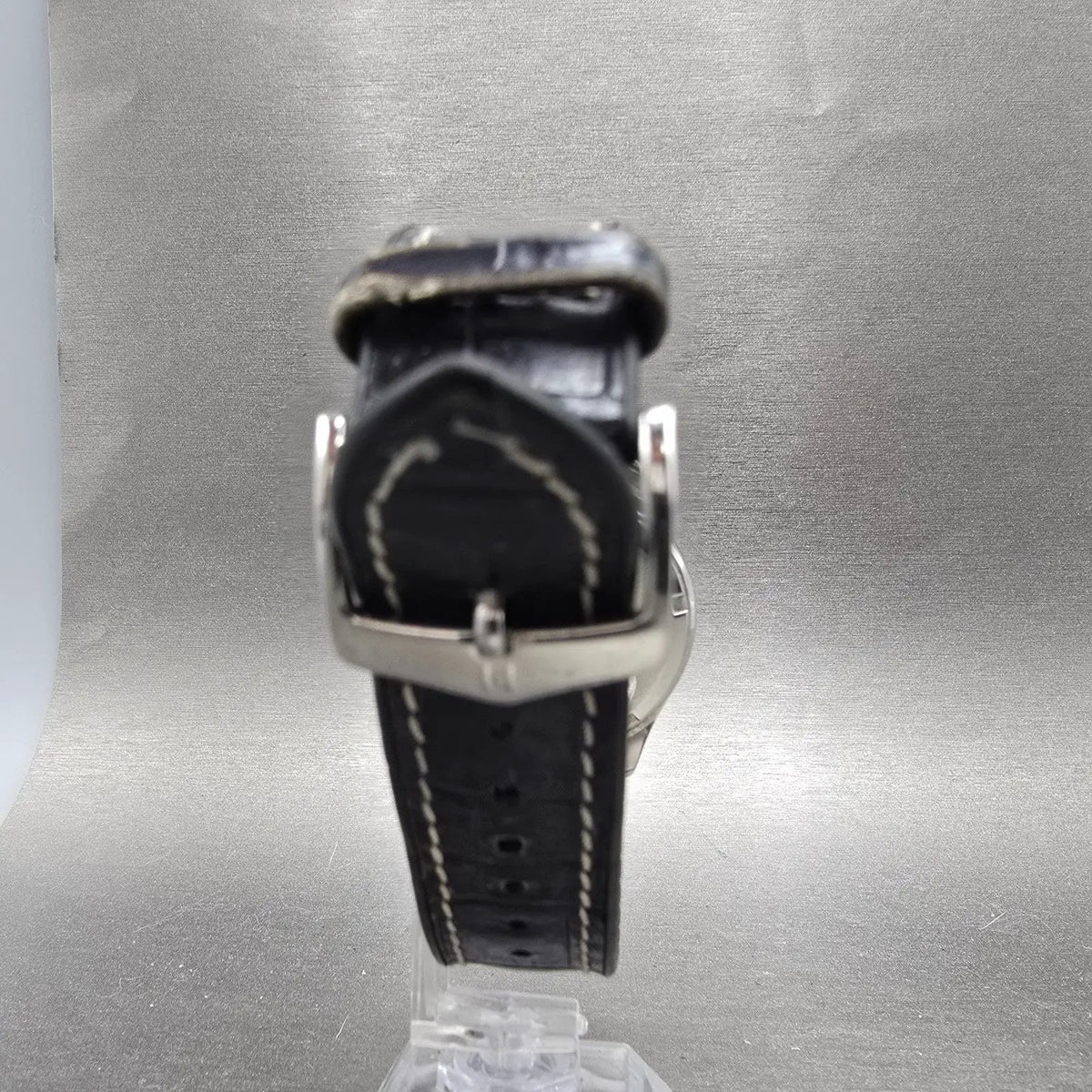 Citizen Reguno Solar Watch Men 40mm Black Dial Steel Daydate J800-R006185 Runs7