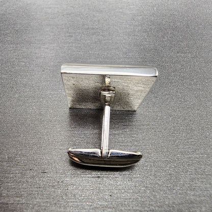 VTG Endura Cuff Link Watch Silver Tone White Dial Manual Wind PARTS