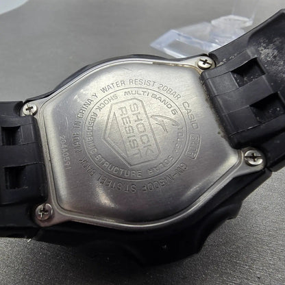 Casio G-Shock GW-M500F Watch Men 47mm Blue Black Alarm Chronograph Works Solar789