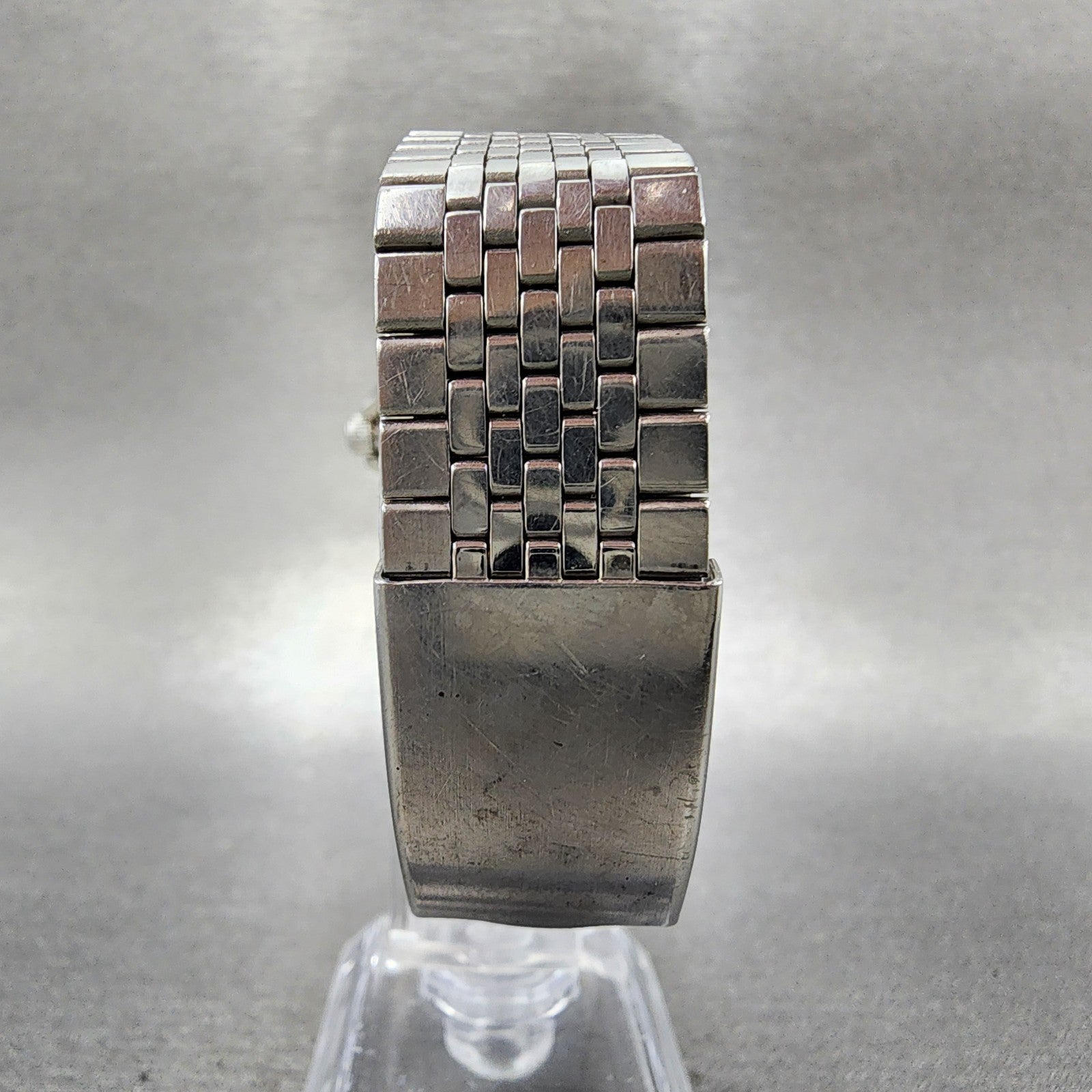 Seiko SilverWave Watch Men 35mm Silver  Dial Steel Daydate 59337020 New Battery7