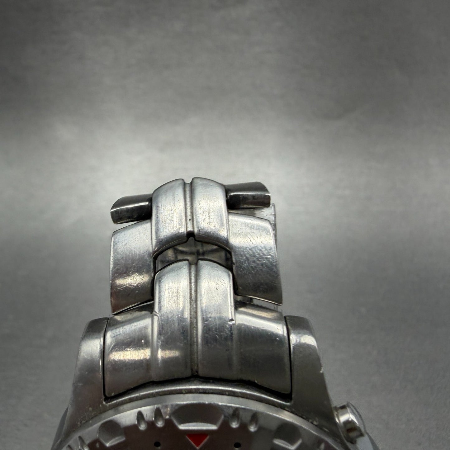 Swiss Military Chronograph Watch Men 40mm White Dial Steel Daydate 1587M PARTS5