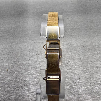 Citizen Watch Women 16mm Champagne Dial Gold Tone Oval 3220-949633 New Battery7