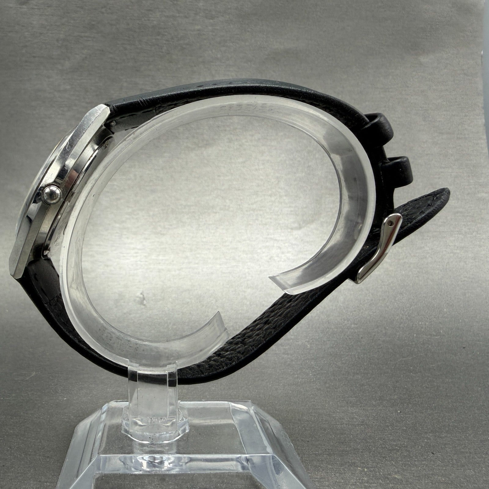Seiko SQ Watch Men 35mm Silver Dial Silver Tone Daydate 8123-7230 New Battery6