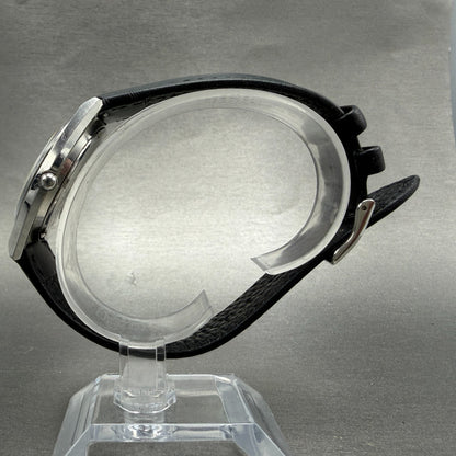 Seiko SQ Watch Men 35mm Silver Dial Silver Tone Daydate 8123-7230 New Battery6