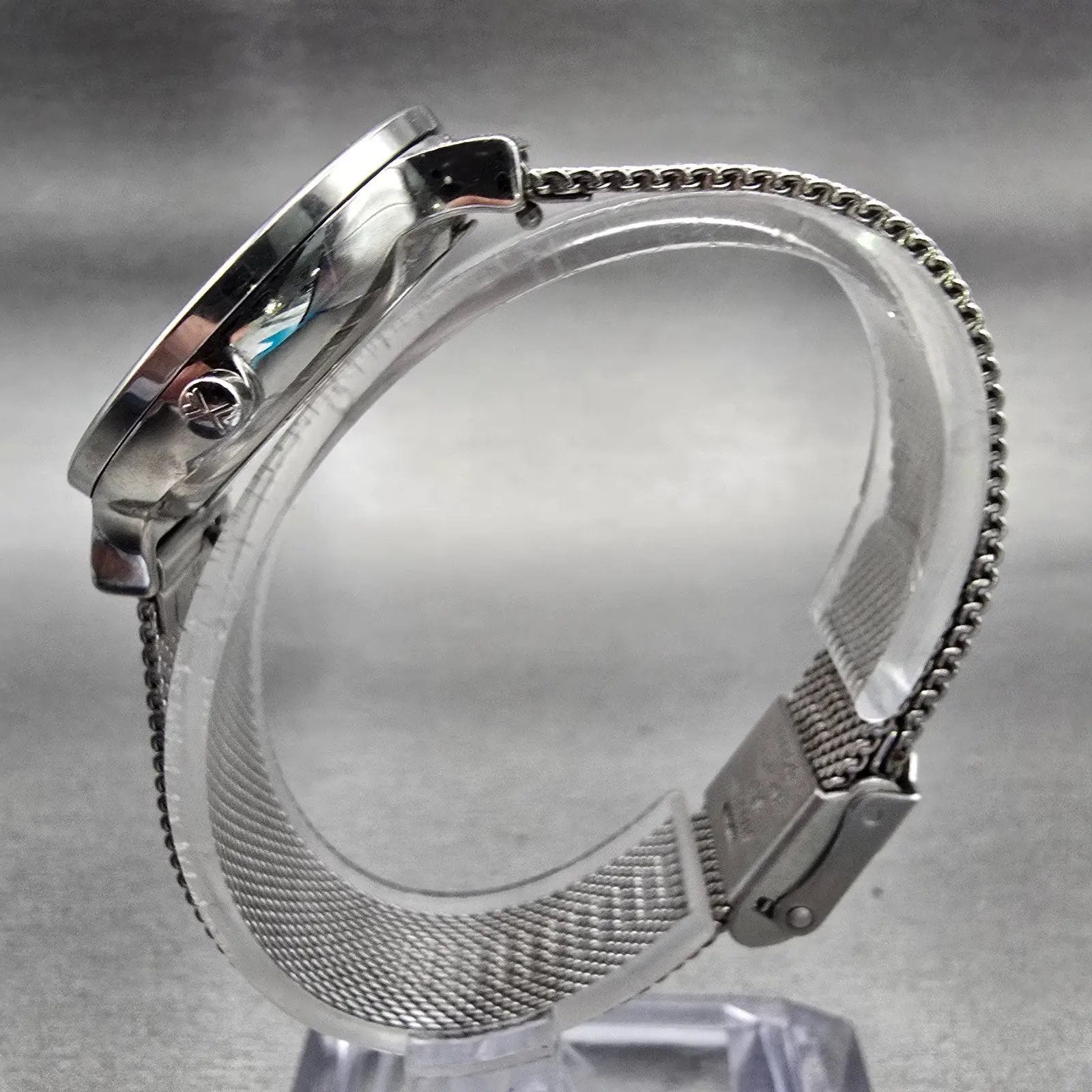 Skagen Ancher Watch Women 30mm Silver Dial Silver Tone Round SKW2478 New Battery6