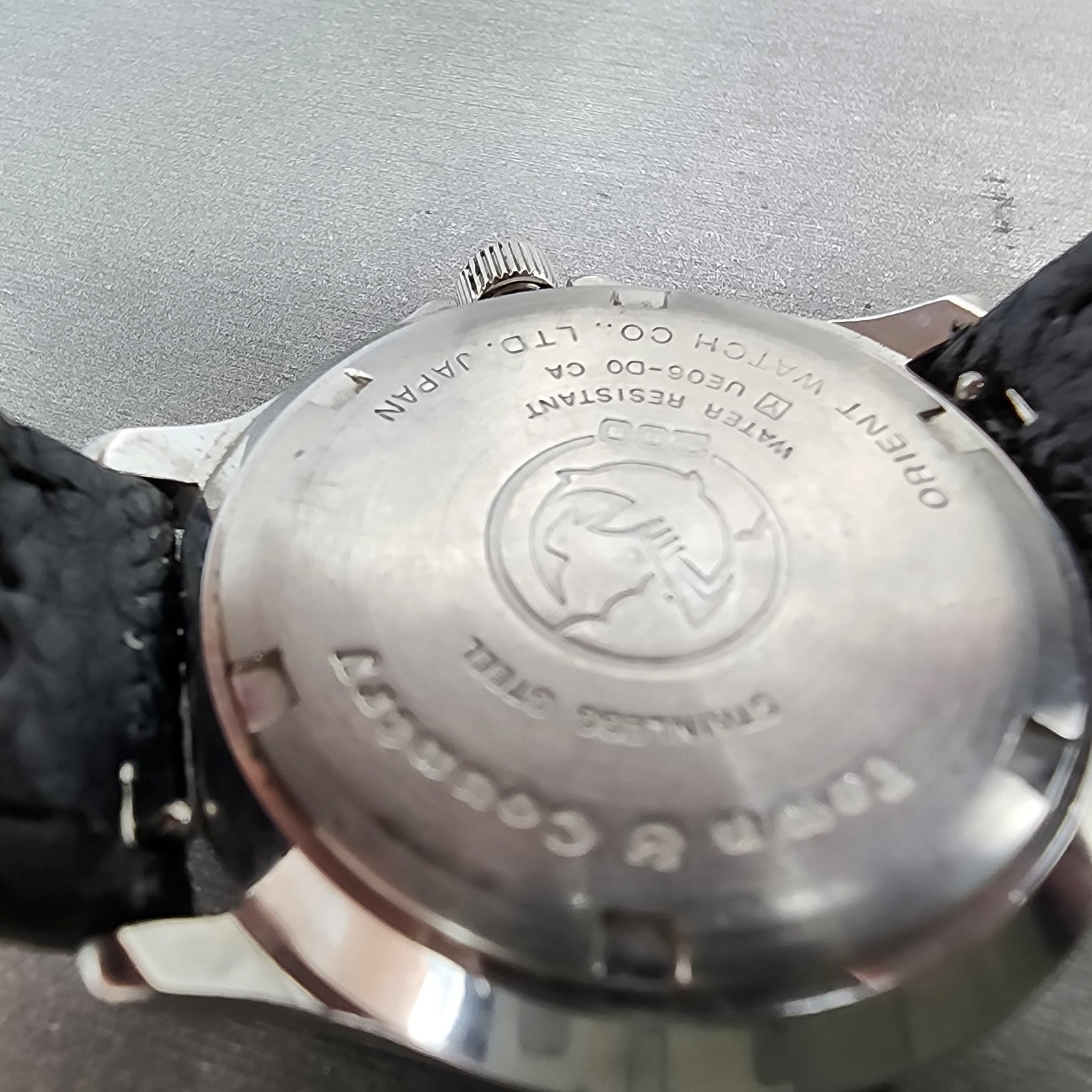 Orient Town & Country Surf Designs Watch Men 36mm Silver Dial Steel Date NewBat9
