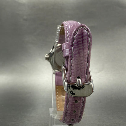 Invicta Pro Diver Watch Women 25mm Purple Dial Steel Date Round 11713 New Batt7