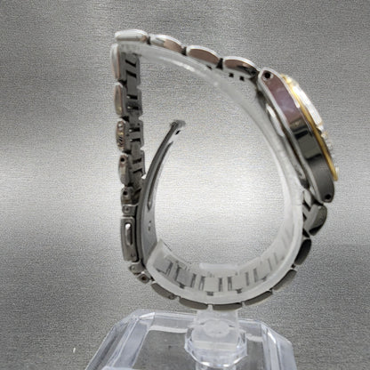 Citizen EcoDrive Watch Women 26mm MOP Dial Two Tone Date E011S044235 Works8