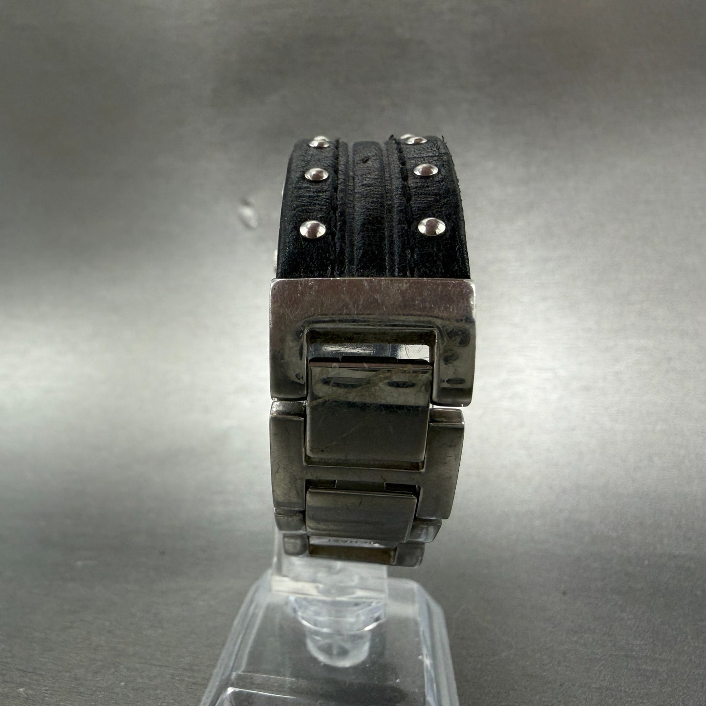 Michael Kors Watch Women 24mm Silver Dial Steel Rectangle MK-4085 New Battery8