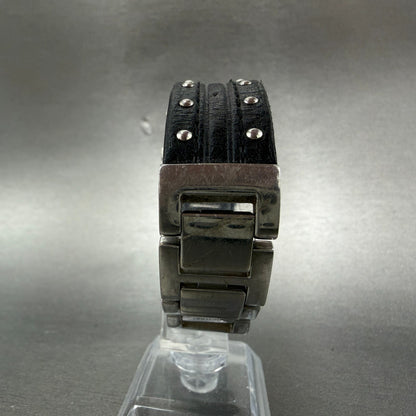 Michael Kors Watch Women 24mm Silver Dial Steel Rectangle MK-4085 New Battery8