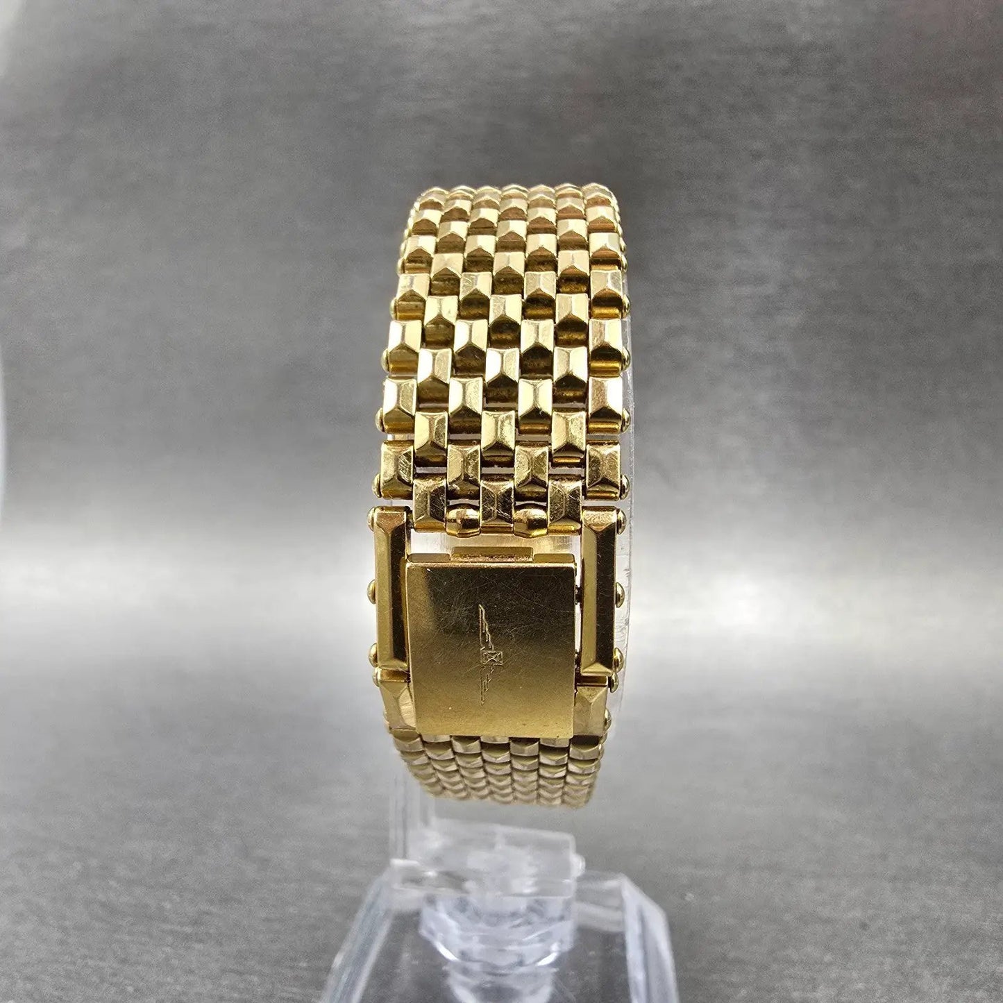 Longines QWR Watch Women 25mm White Dial Gold Tone Date Round New Battery7