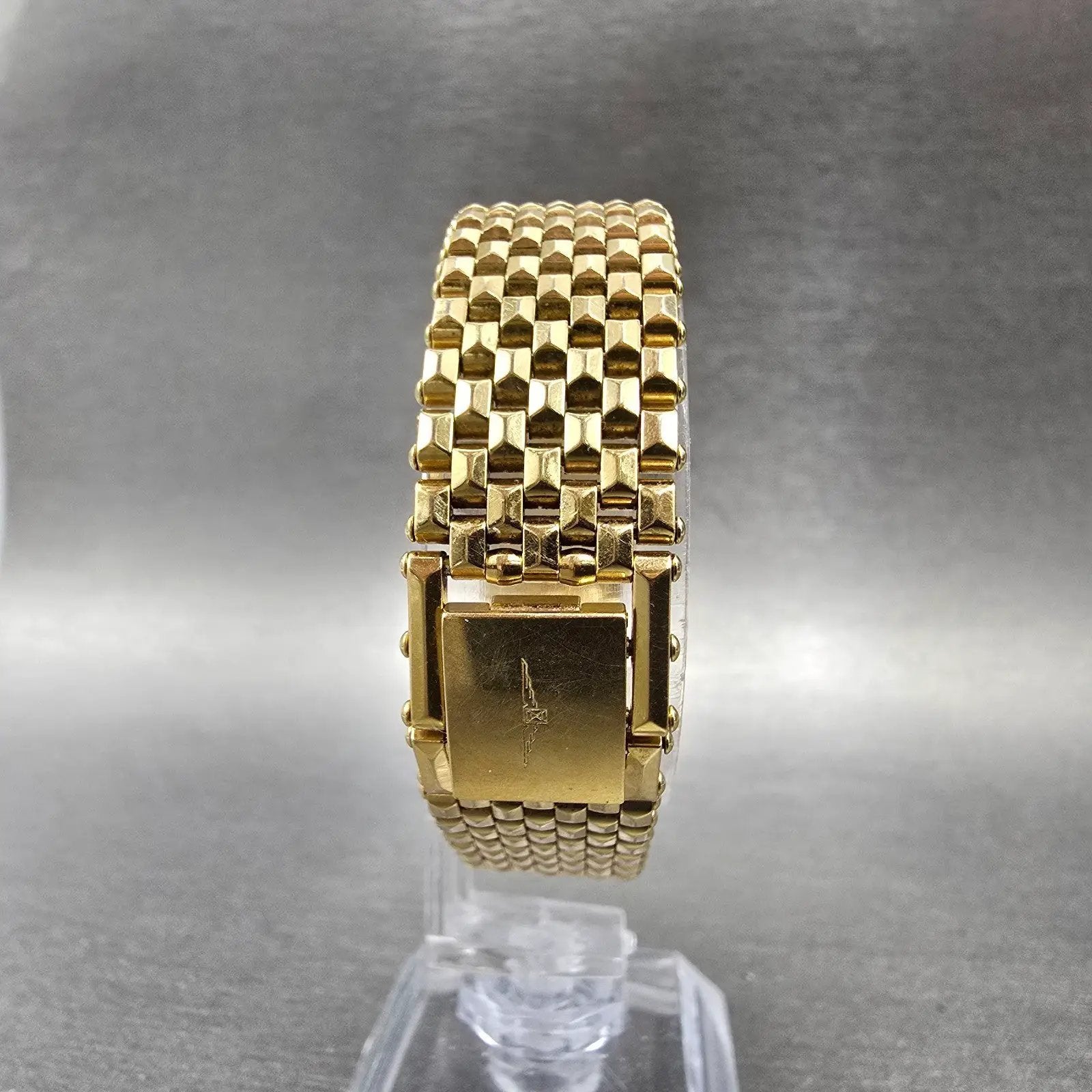 Longines QWR Watch Women 25mm White Dial Gold Tone Date Round New Battery7