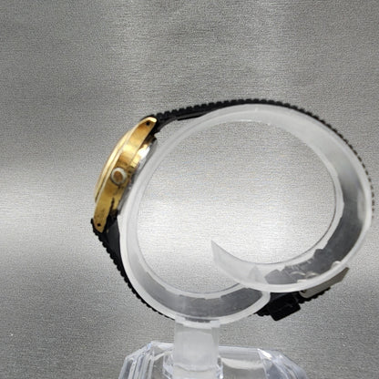 VTG Seiko SQ Watch Women 23mm Champagne Dial Gold Tone Daydate Round New Battery