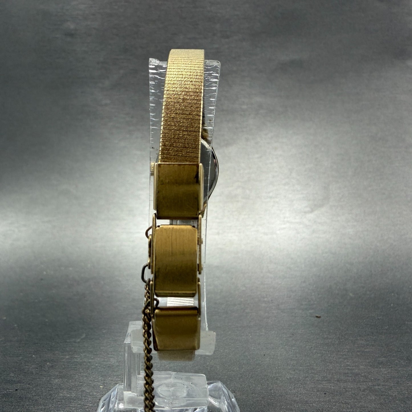 Seiko Alba Watch Women 16mm Silver Dial Gold Tone Oval V233-6150 New Battery7