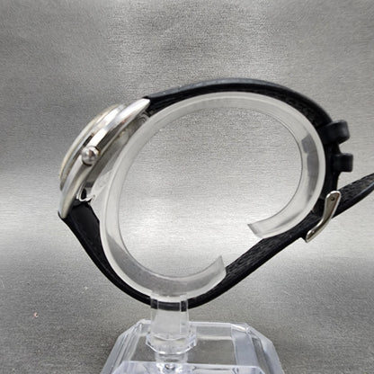 Seiko Lord Matic Watch Men 37mm Silver Dial Silver Tone Daydate Runs READ!!!!!!!6