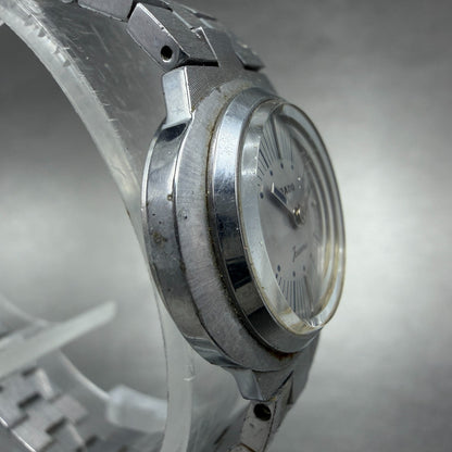 Rado Fourence Watch Women 24mm Silver Dial Silver Tone Oval Manual Wind Runs VTG3