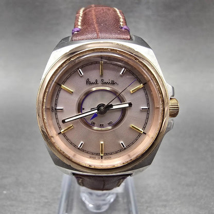 Paul Smith Watch Women 31mm Rose Dial Two Tone Atomic Round PARTS H336-S0846440
